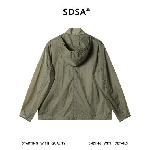 SDSA男装2026新款高贵轻奢简约纯色松紧拉链立领夹克外套百搭时尚 商品图4