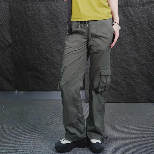 纳趣户外工装速干裤多口袋运动登山徒步裤女士直筒弹力攀岩裤 商品图1