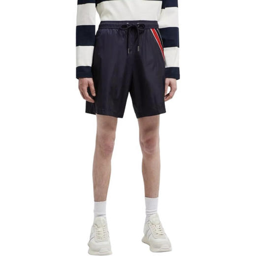 蒙口 26ss三色织带尼龙徽标短裤 商品图2