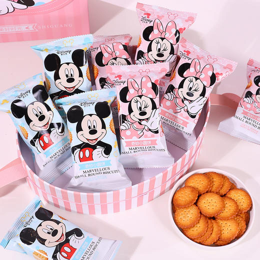 【酥脆香甜❗唇齿留香】迪士.尼小圆饼手指饼干六一儿童节10周岁生日喜饼伴手礼物送小孩。ri 商品图3