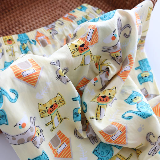 喜林贝尔莱纱绸·涂鸦亲子款家居服yc0420001 商品图7