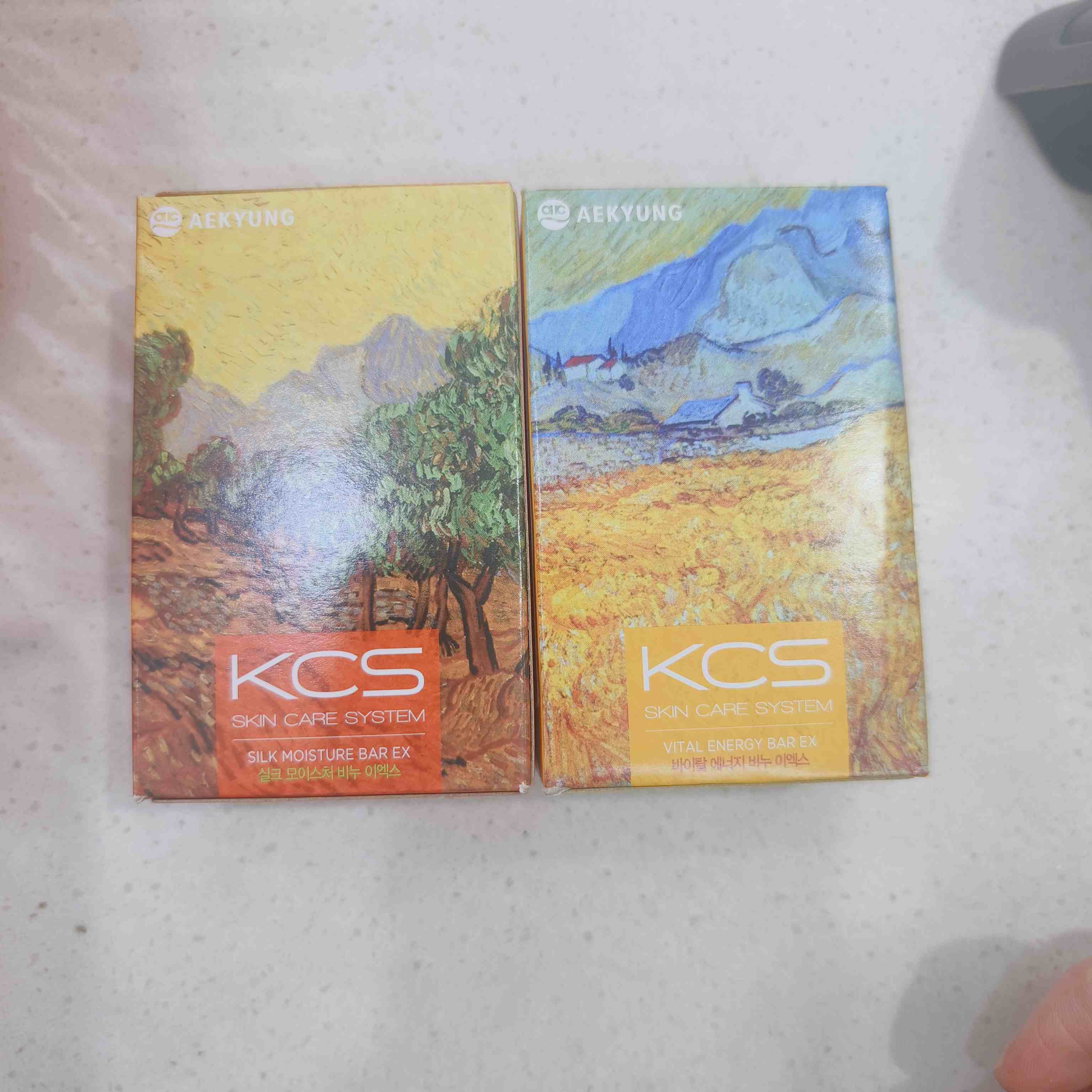 韩国爱敬ks/kcs名画香水美容香皂100g