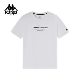 XY｜Kappa卡帕背靠背新款夏季凉感抗菌印花短袖男运动跑步t恤休闲上衣k0e52td28-012