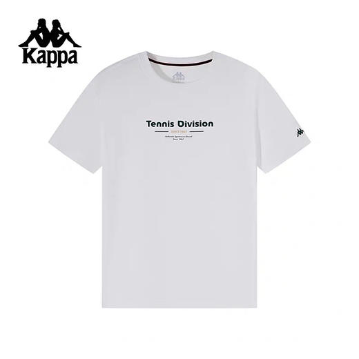 XY｜Kappa卡帕背靠背新款夏季凉感抗菌印花短袖男运动跑步t恤休闲上衣k0e52td28-012 商品图0