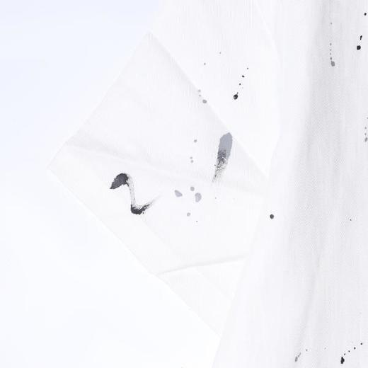 SDSA男装2026新款高贵轻奢潮牌撞色泼墨印花圆领短袖T恤百搭宽松 商品图2