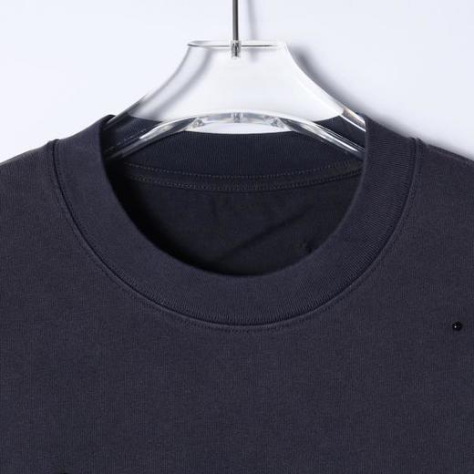 SDSA男装2026新款高贵轻奢时尚渐变珠子装饰设计圆领短袖T恤百搭 商品图2