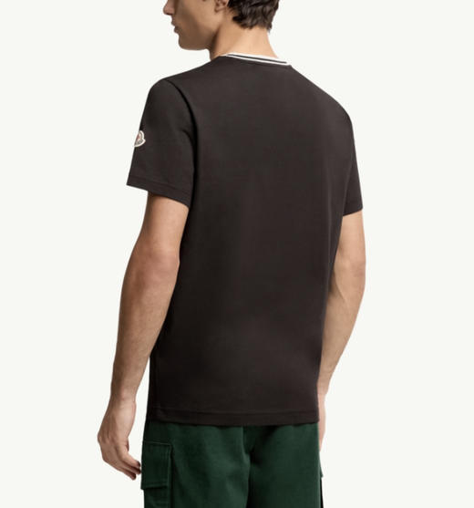 蒙口 26ss小鸟刺绣章仔短袖T恤 商品图7