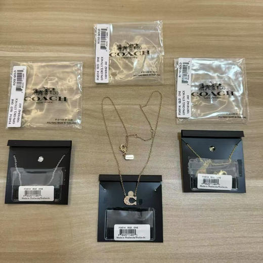 贸易公司渠道原单2026蔻驰/Coach官网最新款项链
三个颜色 ：玫瑰金 金色 银 商品图7