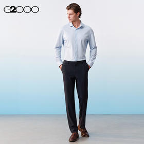 G2000男装SS26商场新款【三防科技/防静电/多面弹】弹性腰头通勤西裤61153055