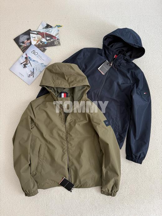 Tommy26春夏新款男装休闲运动轻量连帽夹克外套 商品图1