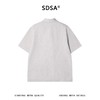 SDSA男装2026新款高贵轻奢半拉链翻领短袖Polo衫宽松休闲上衣 商品缩略图4