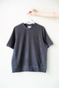 华夫格圆领tee，松弛感半袖儿。罗纹锁边双股明线衍缝t恤E041188 商品缩略图4