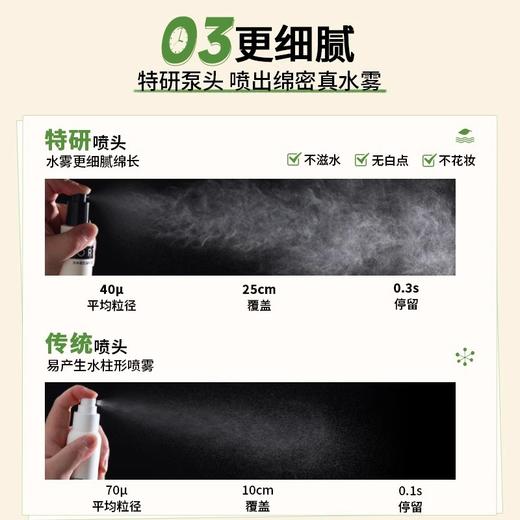 【温和不刺激！细腻均匀】尔木萄定妆喷雾持久控油防水防汗保湿补水干油皮女。xb 商品图1