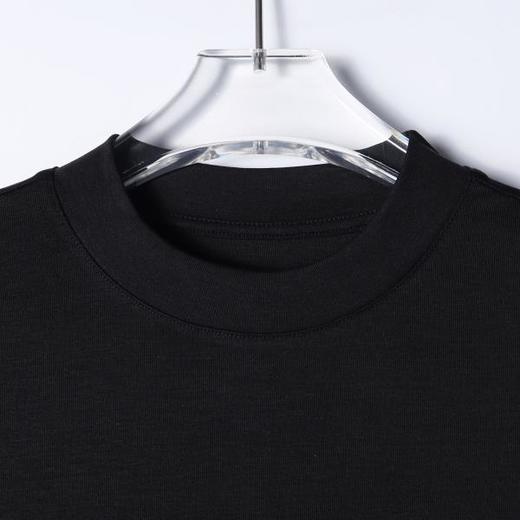 SDSA男装2026新款高贵轻奢重磅圆领短袖T恤宽松基础款休闲上衣 商品图1