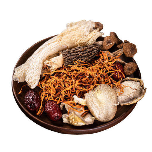 【10包价格更划算！一包多用煲汤火锅、真材实料看得见】云南七彩菌汤包干货煲汤材料新货羊肚菌虫草花茶树菇炖汤.TA 商品图4