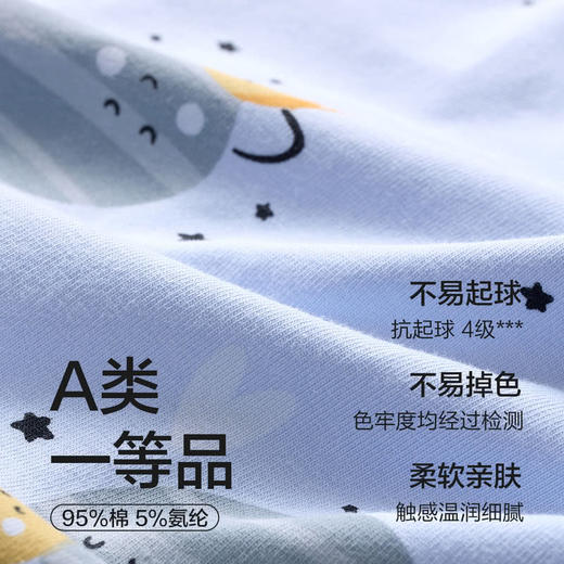 MM 山姆 Member's Mark 精梳棉男童平角裤 5条装 商品图2