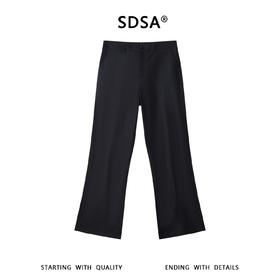 SDSA男装2026新款高贵轻奢简约纯色后面褶皱休闲裤百搭休闲裤子