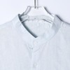 SDSA男装2026新款高贵轻奢日系少年感纯色立领长袖衬衫百搭时尚 商品缩略图1