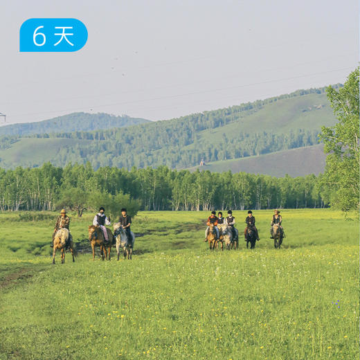 夏季呼伦贝尔徒步节｜草原封神路线 50公里轻徒步 亲子/成人双版本 6日 商品图6