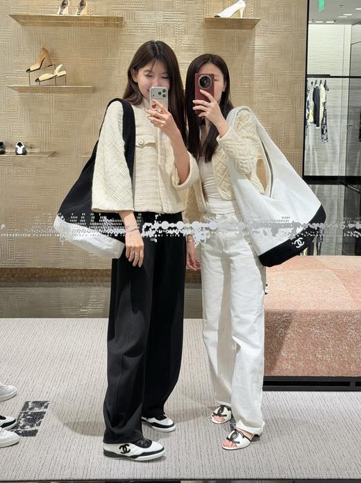 香奈儿 26S菱格棒球鞋熊猫德训鞋 商品图1