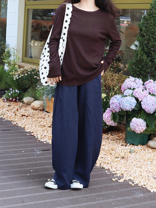 【藏肉显瘦 小个子友好 天丝亚麻山本弯刀裤】预售5-7天 遮胯宽 挡腿粗 收小腹 商品图3