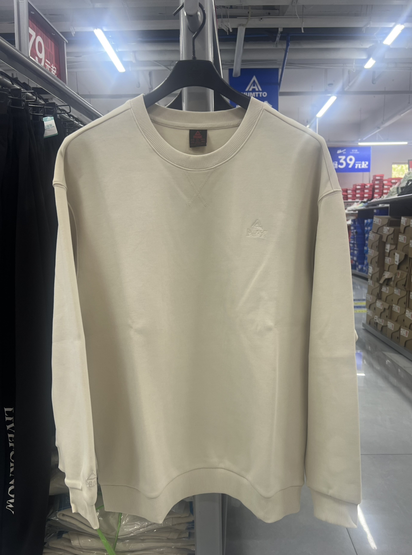 XY｜匹克运动卫衣男款新款休闲圆领长袖内搭上衣 f6241581