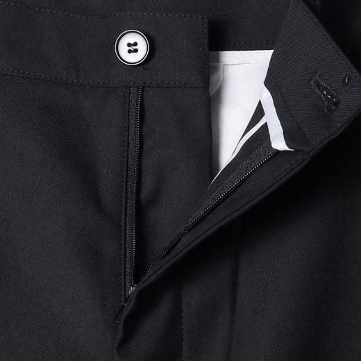 SDSA男装2026新款高贵轻奢简约纯色后面褶皱休闲裤百搭休闲裤子 商品图1