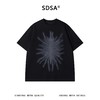 SDSA男装2026新款轻奢美式潮牌蜘蛛印花圆领T恤刺绣字母设计百搭 商品缩略图0