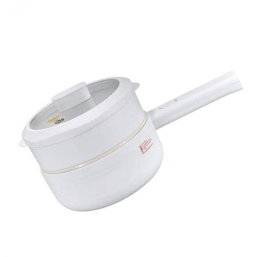 奥戈那 电煮锅小型2-3人用多功能锅一体炒煮煎蒸不粘锅多用迷你家用小电锅学生宿舍用煮面泡面2档调节、带蒸笼HF-7J20A 商品图2