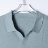 SDSA男装2026新款网眼透气V领翻领短袖针织Polo衫宽松休闲上衣 商品缩略图1