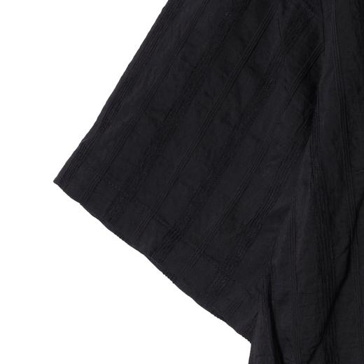 SDSA男装2026新款高贵轻奢老钱风复古竖纹短袖衬衫百搭简约上衣 商品图2