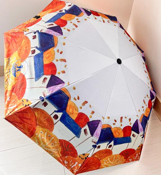 【来自星星的礼物】星愿·晴雨两用自动折叠雨伞 公益文创周边 商品图1