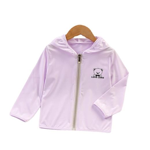 【宽松舒适！时尚好搭】儿童防晒衣冰丝新款洋气女童衣服夏季轻薄款卡通外套男童女童。xb 商品图4