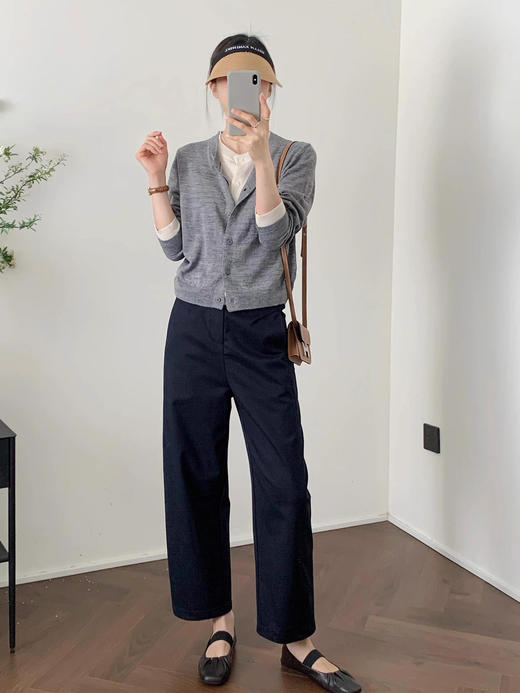 舒柔特雅痞冰棍腿法棍西裤 商品图4