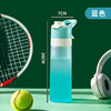 【喷雾水杯！清爽一键释放】高颜值运动喷雾杯大容量塑料水杯 学生吸管便携水壶 防烫耐高温户外 商品缩略图2
