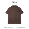 SDSA男装2026新款高贵轻奢肌理感翻领短袖Polo衫宽松重磅休闲上衣 商品缩略图4