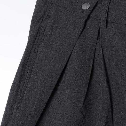 SDSA男装2026新款高贵轻奢极简显瘦气质百搭休闲褶皱休闲裤时尚 商品图3