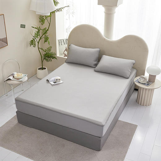 多喜爱 凉豆豆笠围三件套-天悦【凉感面料】【A类标准】【有效抑菌】【全方位包裹】【可水洗机洗】【可折叠】【凉感值0.19】【立体凉豆豆】【三明治复底】 商品图5