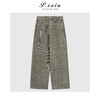 04-4潘依绣丁丁宠粉韩系百搭灯芯绒松弛感宽松直筒休闲裤Q23417 商品缩略图0