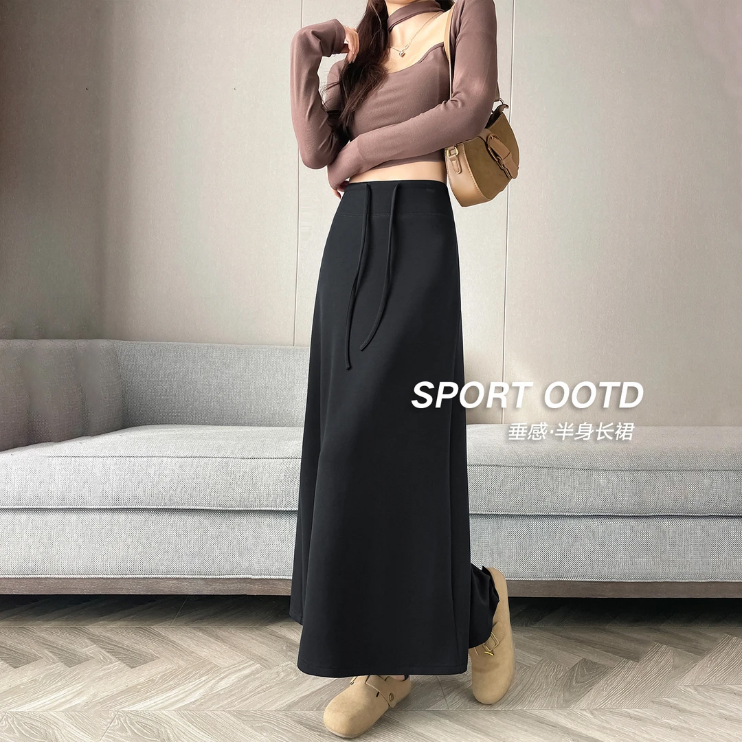  爆仓3-5天发货！！雪梵莱【雅赛尔垂垂裙】高品质  奢软华贵亲肤  久穿不易变形 利落直筒版型 显高 显瘦 显气质不挑人 梨形身材的夏日救赎#JW