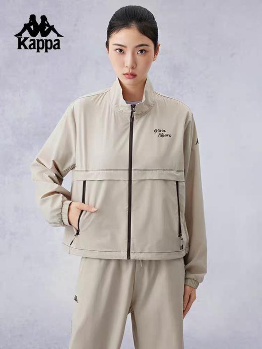 XXMKappa卡帕背靠背速干跑步外套女士休闲美式夹克运动上衣开衫 商品图0