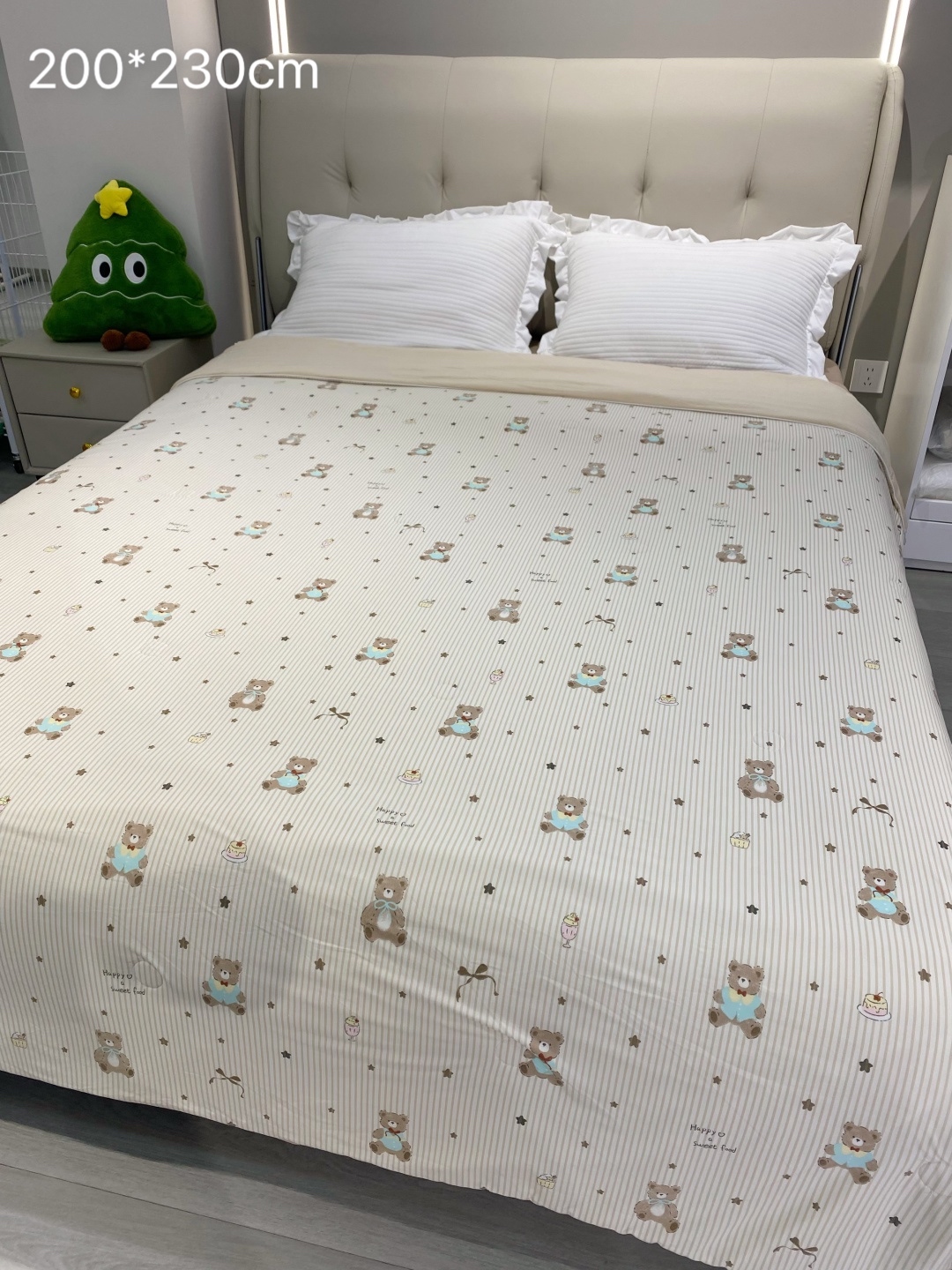 松植屋夏季空调被单人/双人舒压懒懒被水洗针织被 针织面料空调夏被 轻柔贴肤可轻柔机洗水洗