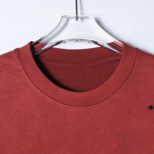 SDSA男装2026新款高贵轻奢时尚渐变珠子装饰设计圆领短袖T恤百搭 商品图1