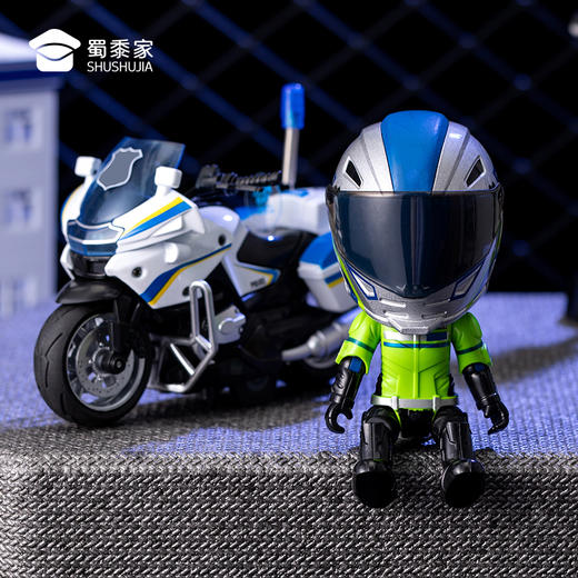 【头盔变形铁骑】可动人偶手办模型儿童玩具礼品摆件 商品图8