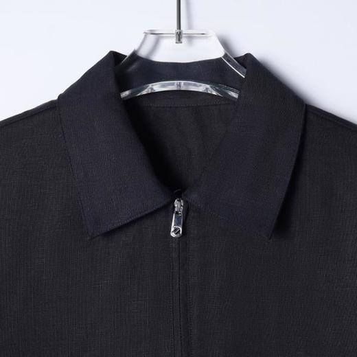 SDSA男装2026新款高贵轻奢半拉链翻领短袖Polo衫宽松休闲上衣 商品图1