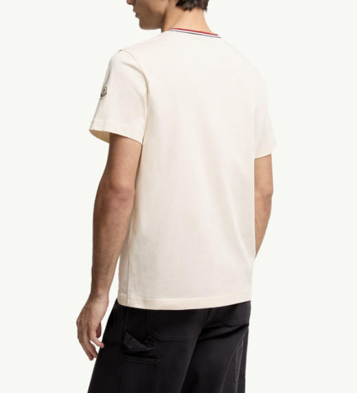 蒙口 26ss小鸟刺绣章仔短袖T恤 商品图3