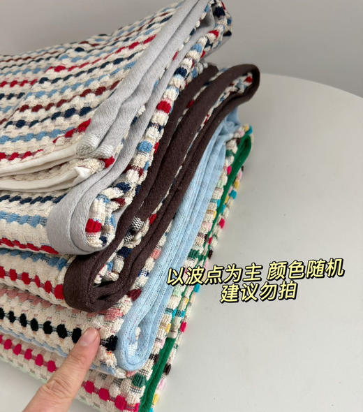 出口外贸彩色超大纯棉浴巾 商品图5