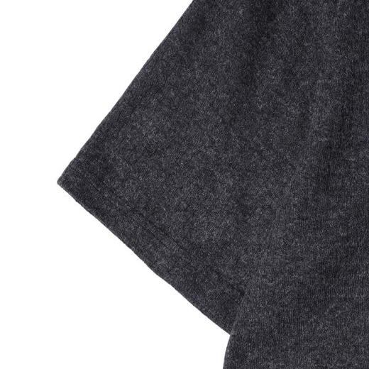 SDSA男装2026新款高贵轻奢纯色肌理竖纹针织翻领宽松休闲短袖上衣 商品图2