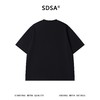 SDSA男装2026新款高贵宽松简约抽象艺术油画印花T恤百搭短袖上衣 商品缩略图1