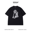 SDSA男装2026新款高贵轻奢小众简约刺绣手掌印花圆领短袖T恤百搭 商品缩略图2